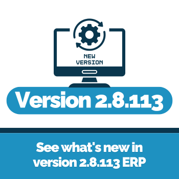 Version 2.8.113 ERP