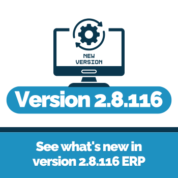 Version 2.8.116 ERP