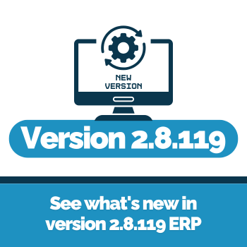 Version 2.8.119 ERP