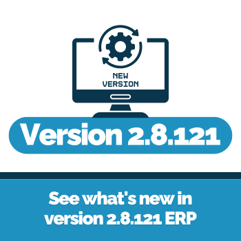 Version 2.8.121 ERP
