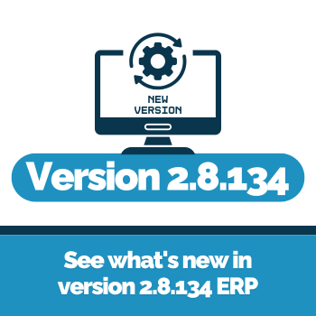 Version 2.8.134 ERP