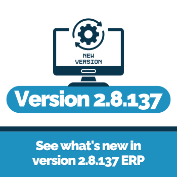 Version 2.8.137 ERP